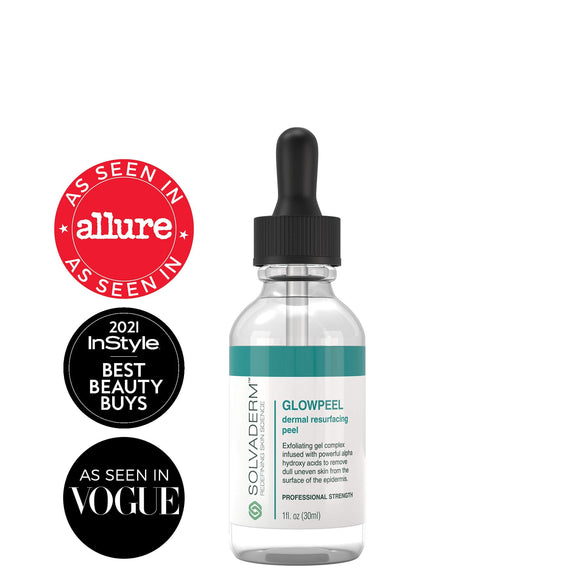 Glowpeel- Dermal Exfoliation Serum (Valued $39) - Solvaderm®